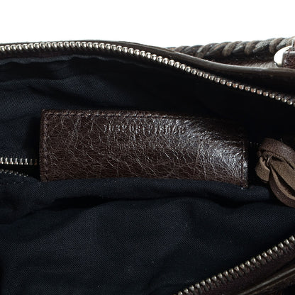 Balenciaga Chevre Denim Classic Hardware First Chocolate 2 of 14