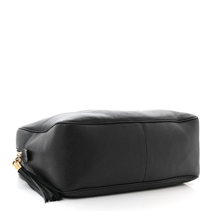 Gucci Pebbled Calfskin Medium Soho Bowler Black 4 of 11