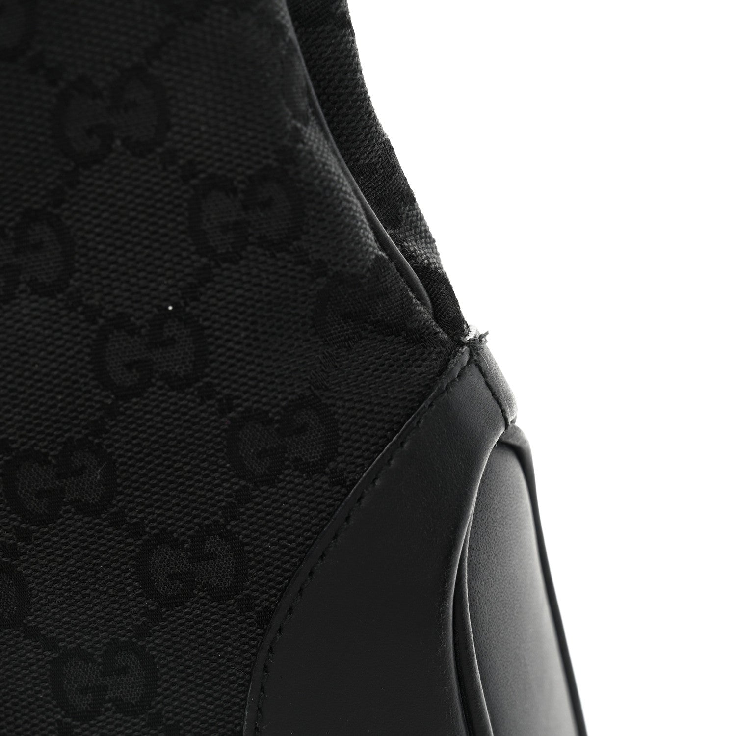 Gucci Monogram Small Jackie O Hobo Black 8 of 11