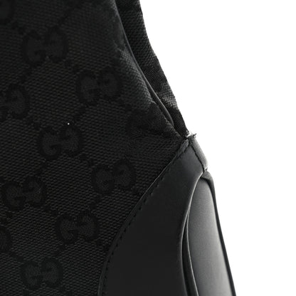 Gucci Monogram Small Jackie O Hobo Black 8 of 11