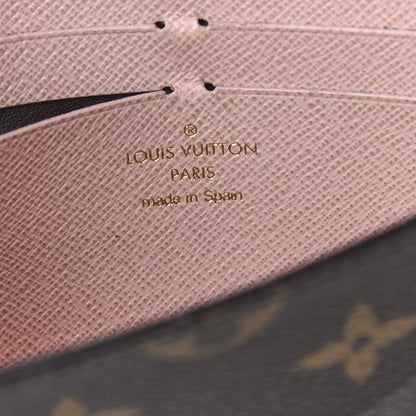 Louis Vuitton Monogram Jeanne Wallet Rose Ballerine 7 of 10