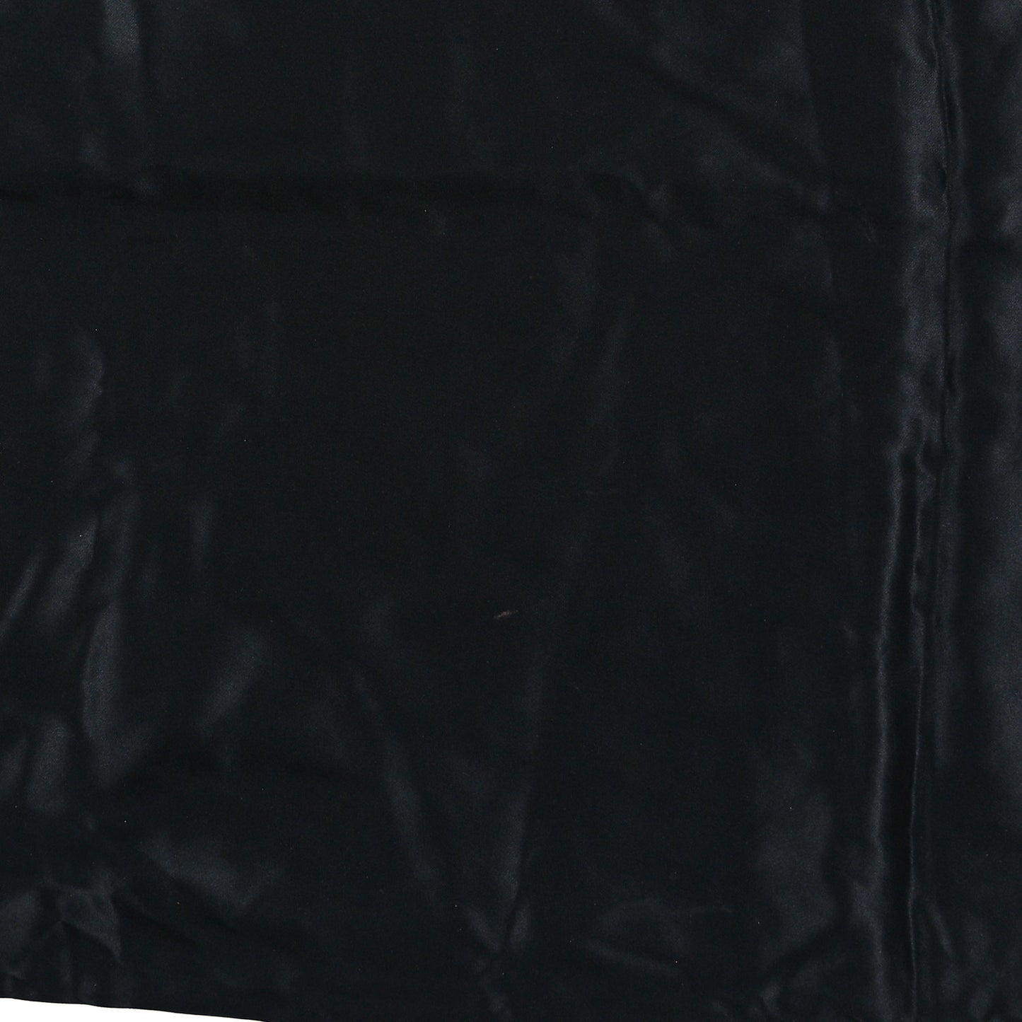 Silk Velvet Glitter Camellia Stole Black