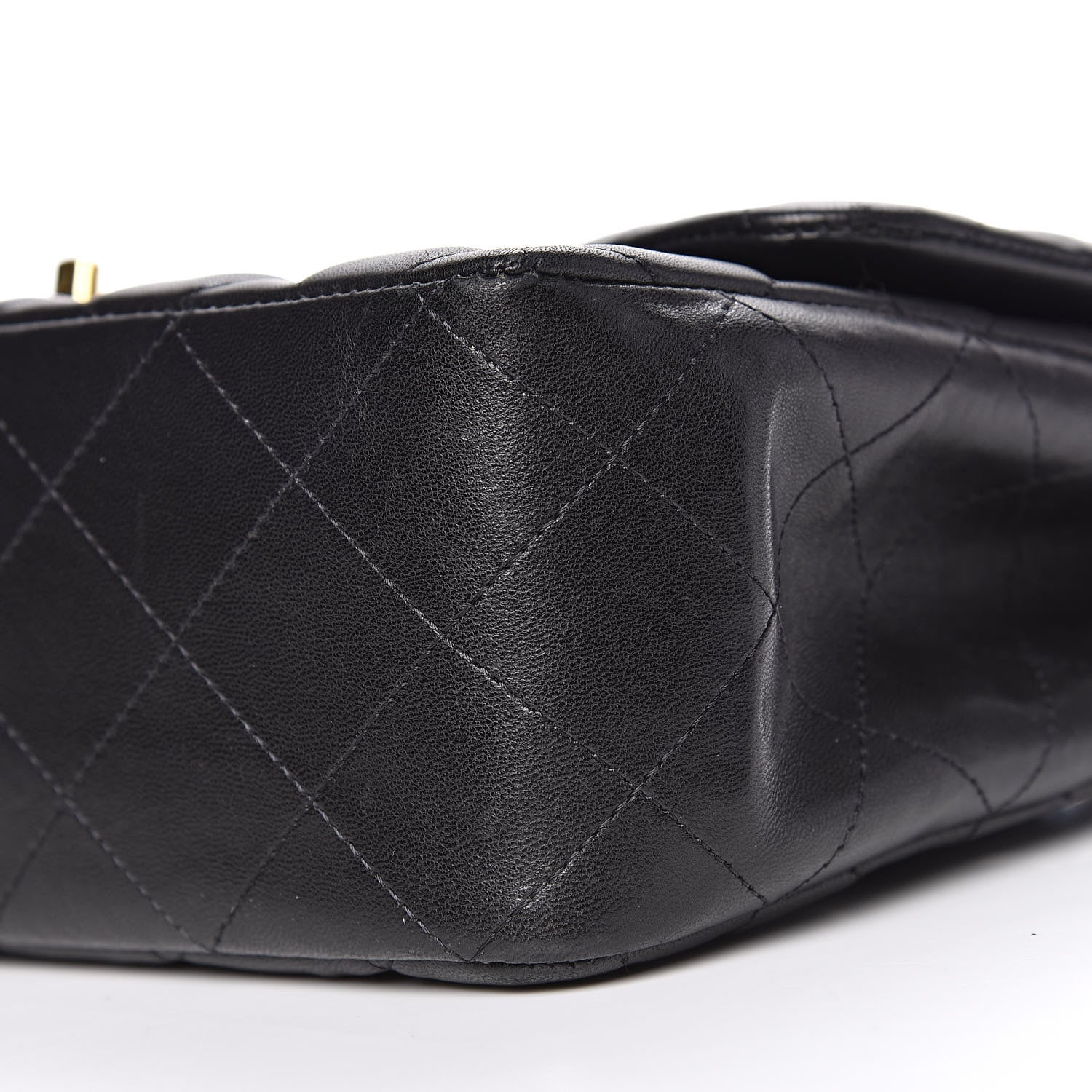 Chanel Lambskin Quilted Jumbo Single Flap Black 12 of 12