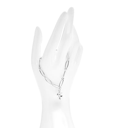 Tiffany Sterling Silver Elsa Peretti Full Heart Bracelet 2 of 4