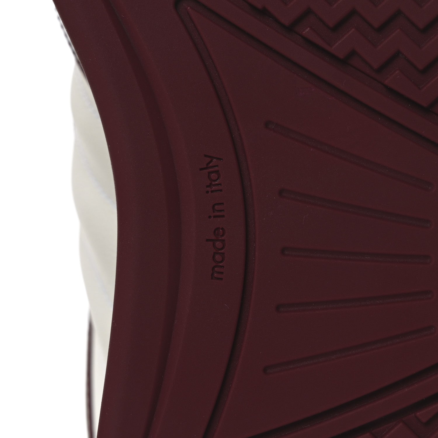 Gucci Calfskin Suede Mens Re-Web Sneakers 8 White Red 8 of 11