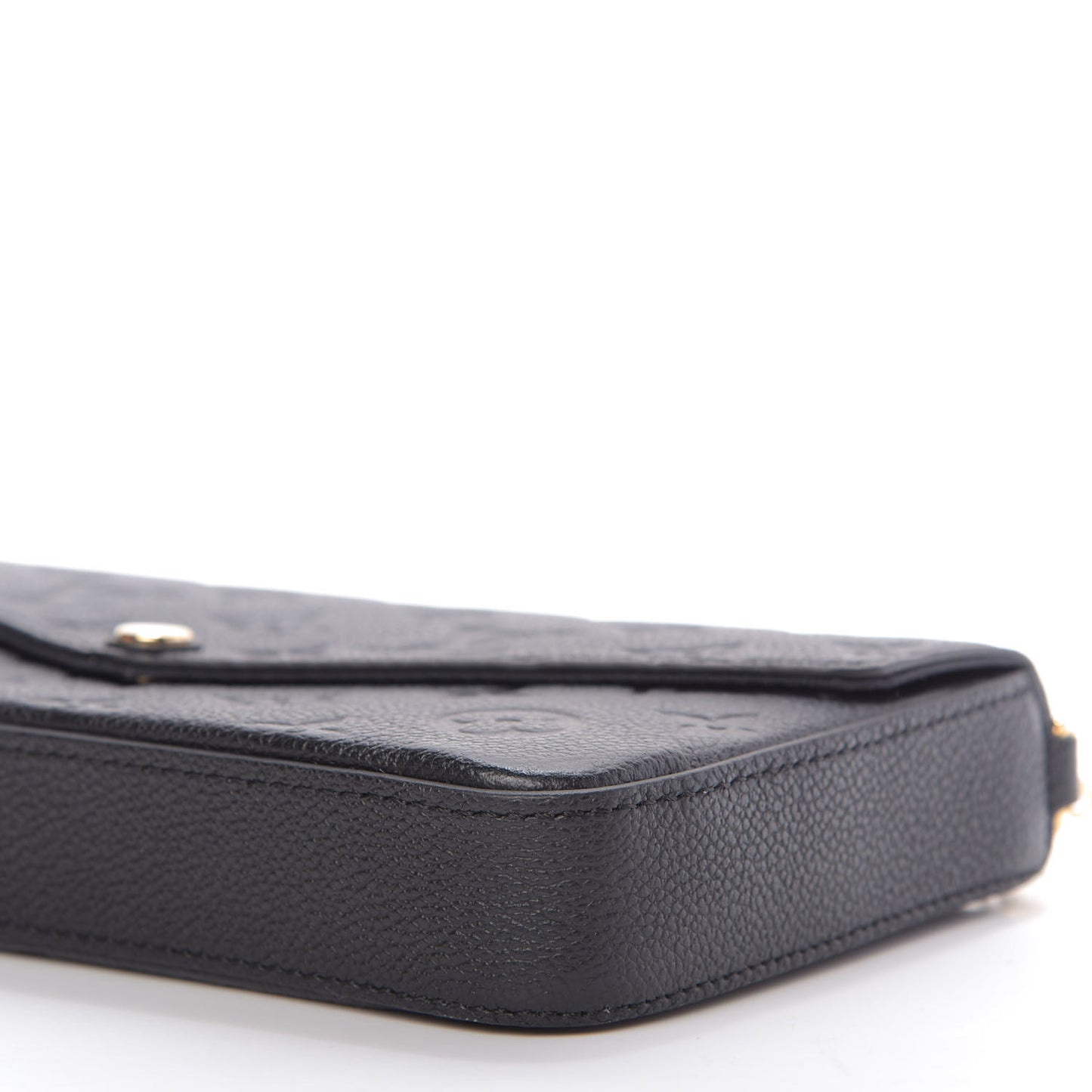 Empreinte Pochette Felicie Chain Wallet Black