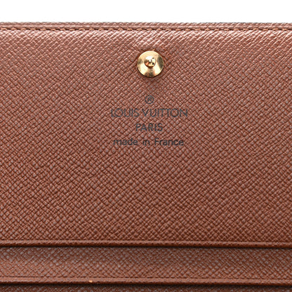 Louis Vuitton Monogram Porte-Monnaie Tresor Wallet 6 of 7