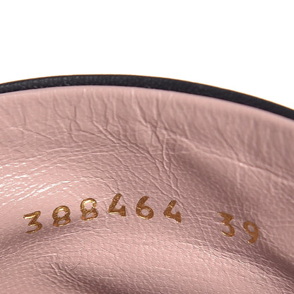 Gucci Malaga Kid Leila Platform Ankle Boots 39 Black 8 of 9