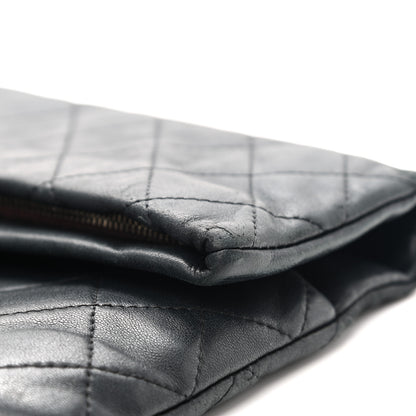 Chanel Lambskin Quilted CC Beauty Clutch Black 9 of 12
