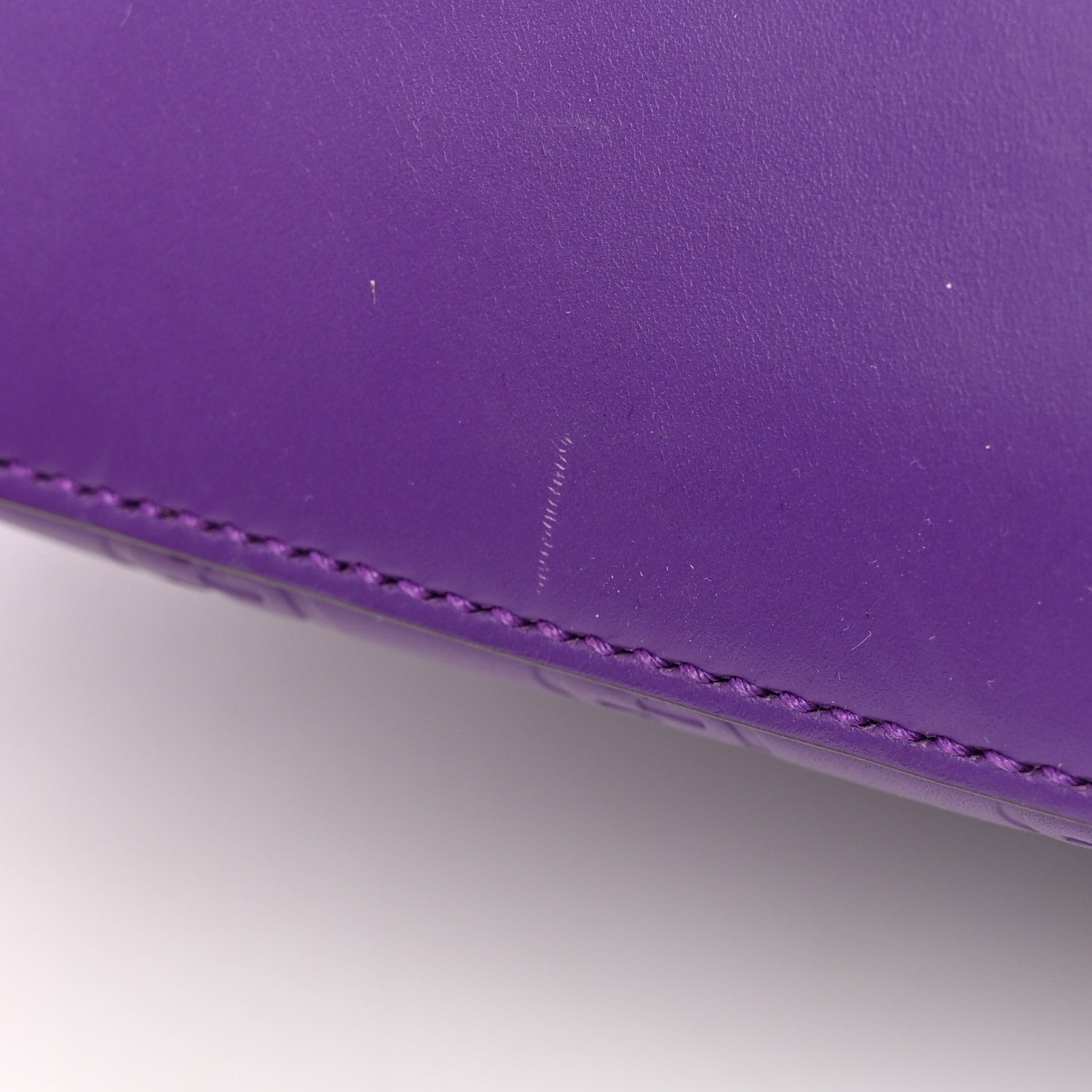 Gucci Guccissima Linea A Foldover Tote Purple 23 of 25