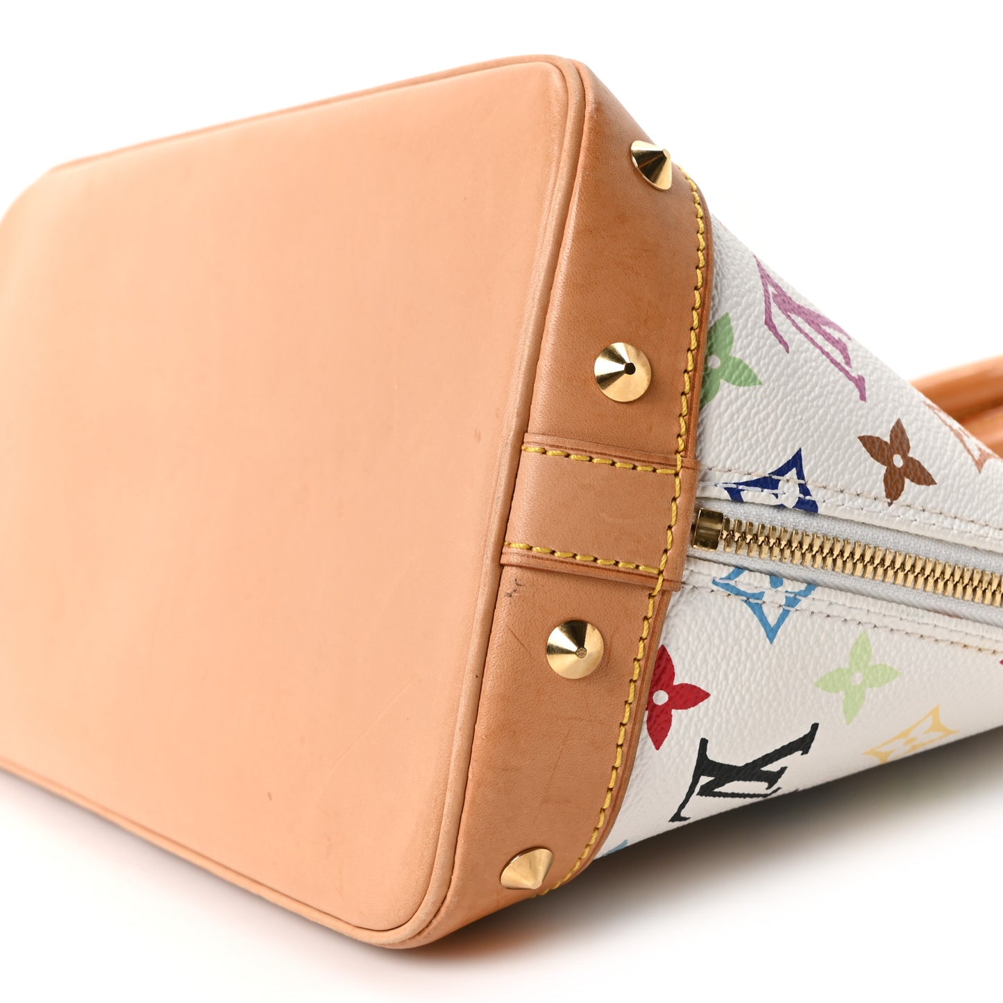 Monogram Multicolor Alma PM White