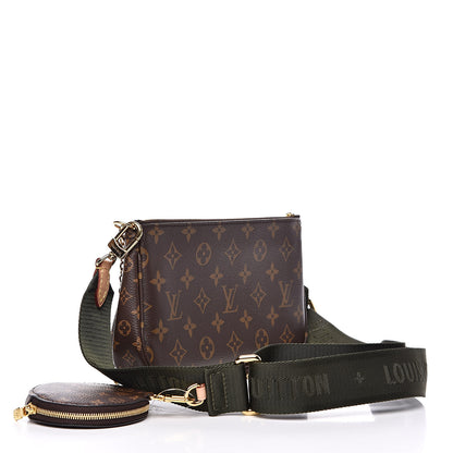 Louis Vuitton Monogram Multi Pochette Accessories Kaki 3 of 12