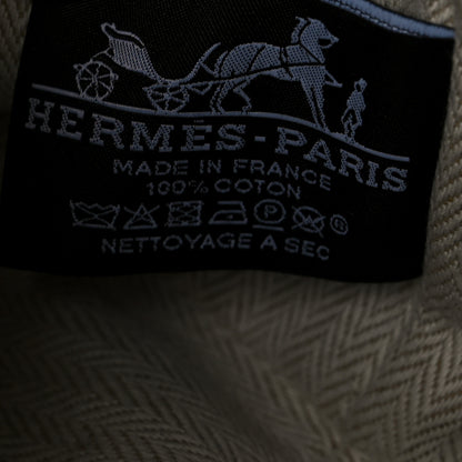 Hermes Canvas Small Bride-A-Brac Pouch Marine 6 of 9
