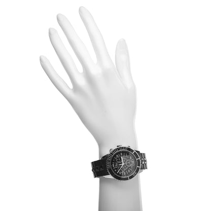 Christian Dior Stainless Steel Rubber Sapphire 38mm Christal Chronograph Quartz Watch Black 2 of 8