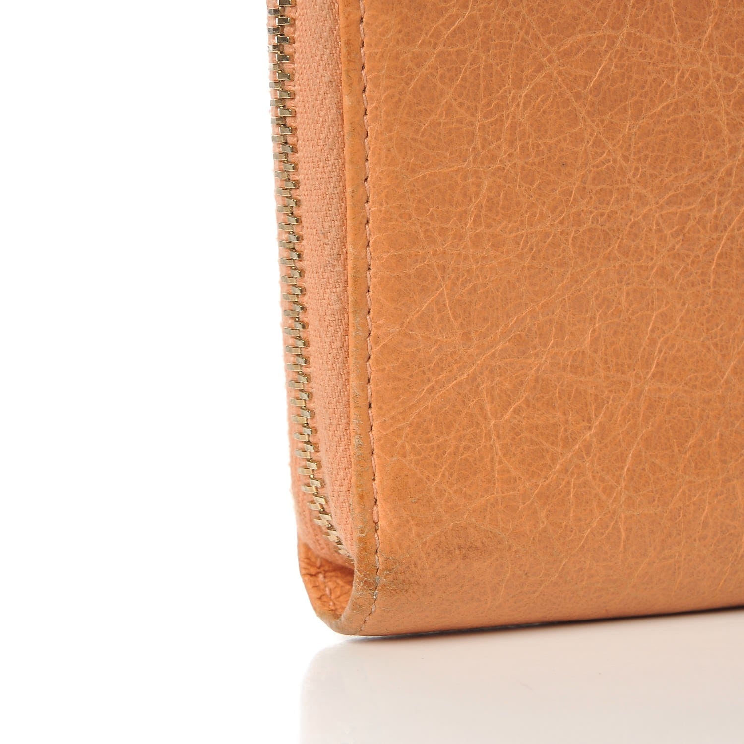 Balenciaga Agneau Giant 12 Rose Gold Hardware Continental Zip Around Wallet Rose Blush 10 of 12