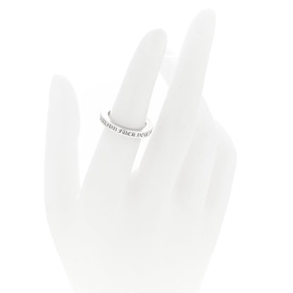 Chrome Hearts Sterling Silver CH Malibu Fck You Spacer Ring 50 5.5 2 of 4