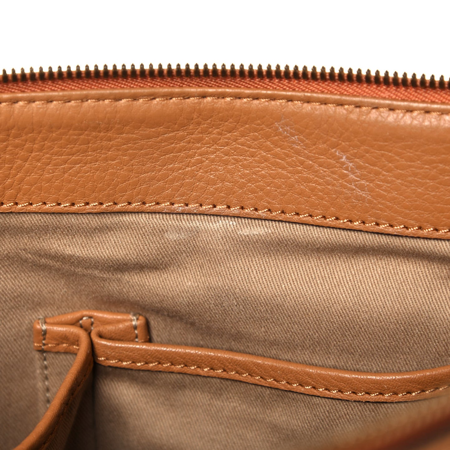 Visetos Medium Essentials Shopper Tote Cognac