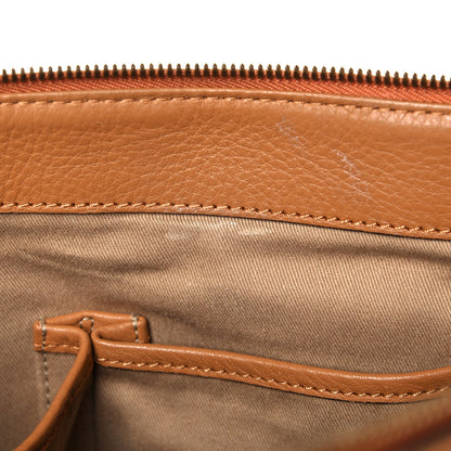 MCM Visetos Medium Essentials Shopper Tote Cognac 12 of 20