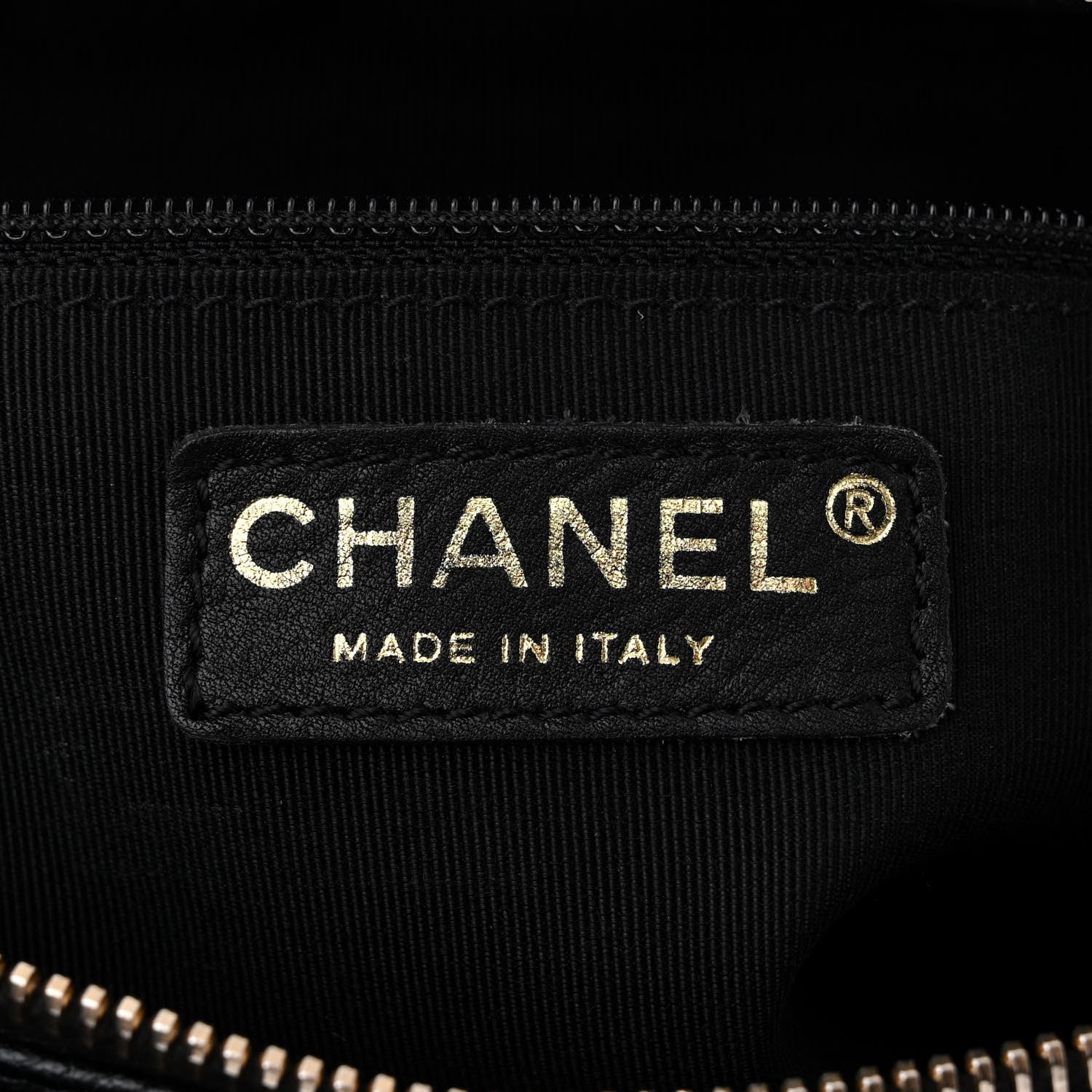 Chanel Caviar Quilted Petit Timeless Tote PTT Black 6 of 10