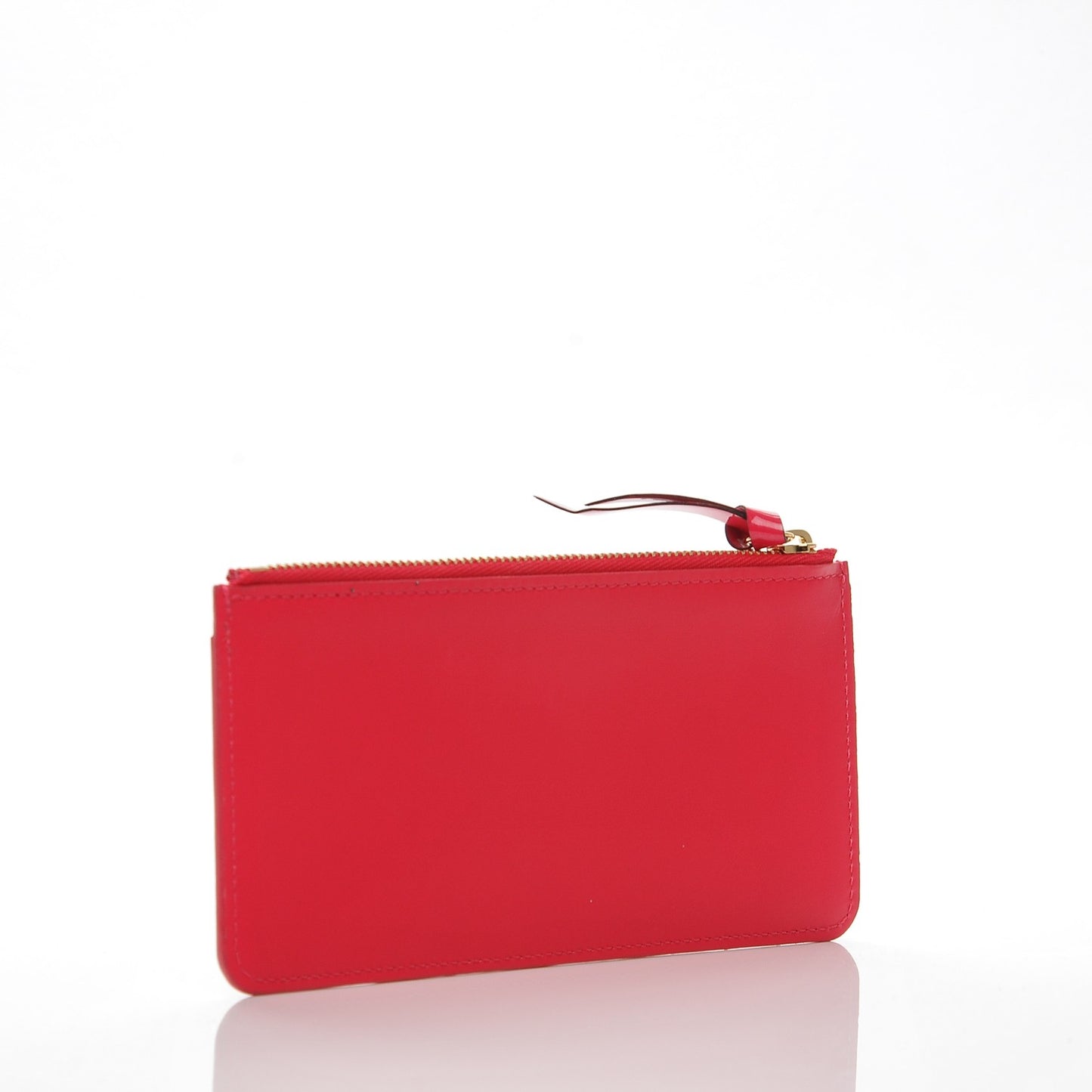 Calfskin Jeanne Wallet Zippered Insert Hot Pink