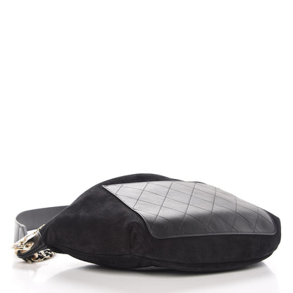 Chanel x Pharrell Williams Suede Calfskin Oversized Waist Belt Bag Black 8 of 13