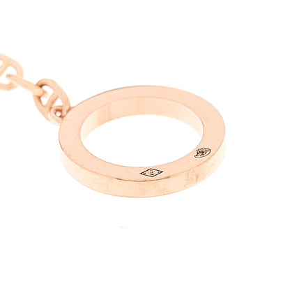 Hermes 18K Rose Gold Diamond Chaine d'Ancre Verso Bracelet ST 6 of 7