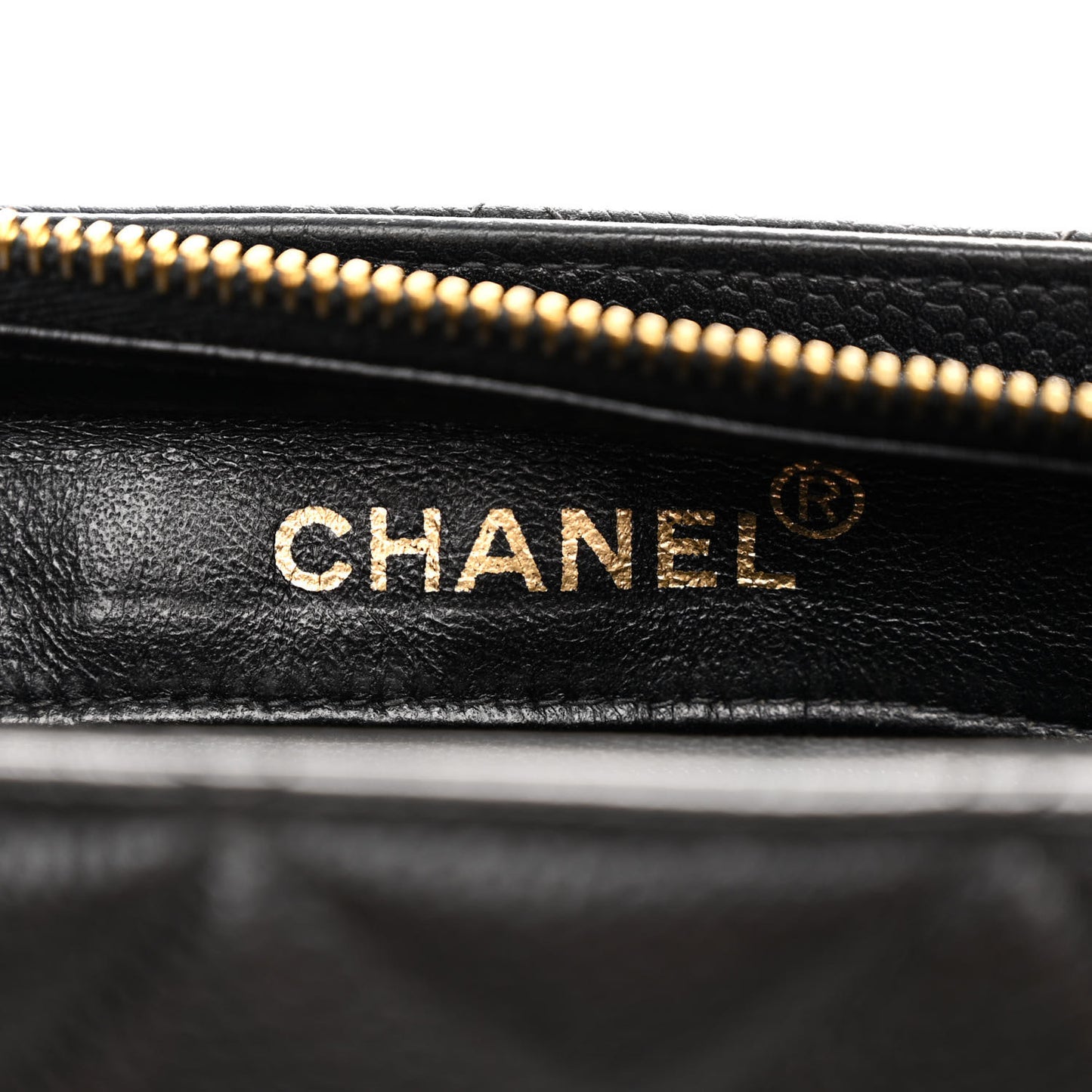 Caviar Quilted Shoulder Bag Black