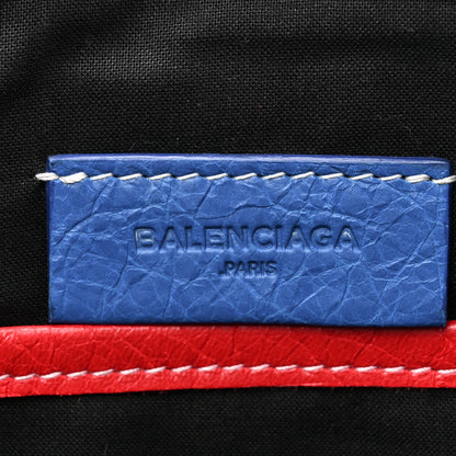 Balenciaga Agneau Arena Multicolore Bazar Pouch Vert Emeraude 6 of 10