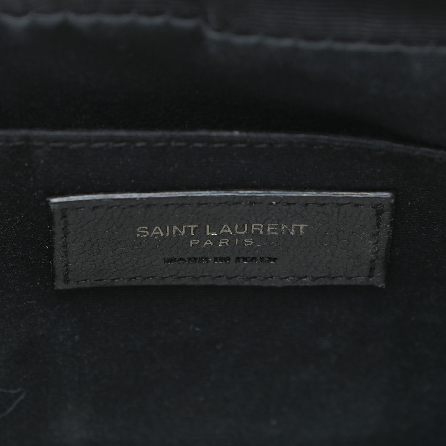 Saint Laurent Calfskin Matelasse Monogram Lou Camera Bag Asphalt 8 of 16