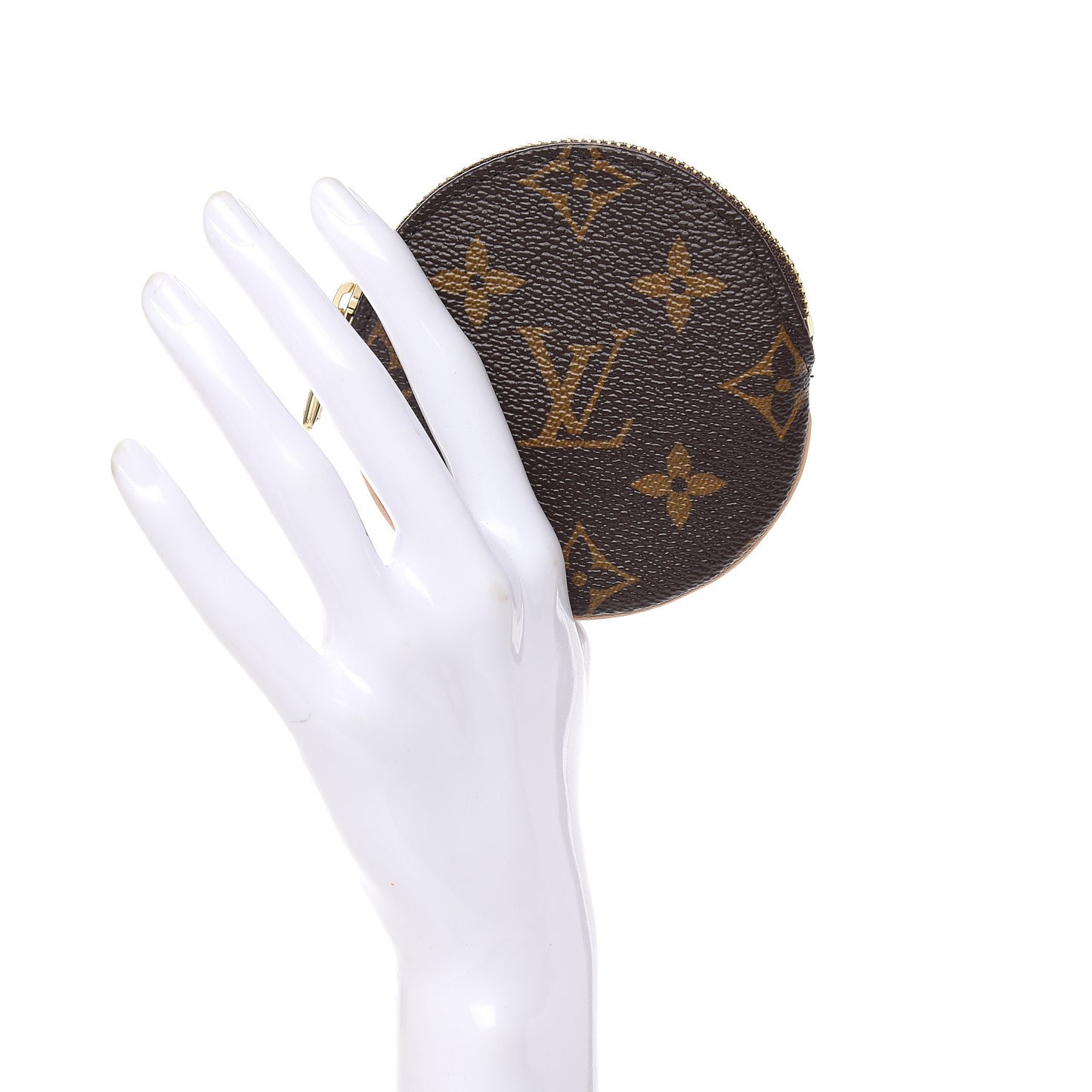 Monogram Round Coin Purse