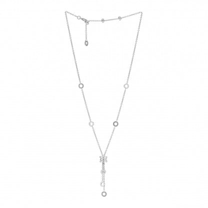 Bulgari 18K White Gold B.Zero1 Lavalier Necklace 3 of 4