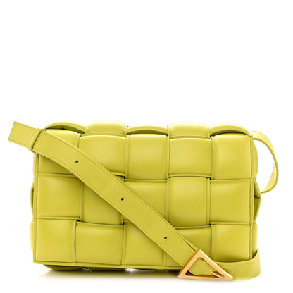 Bottega Veneta Nappa Maxi Intreccio Padded Cassette Crossbody Bag Kiwi 1 of 8