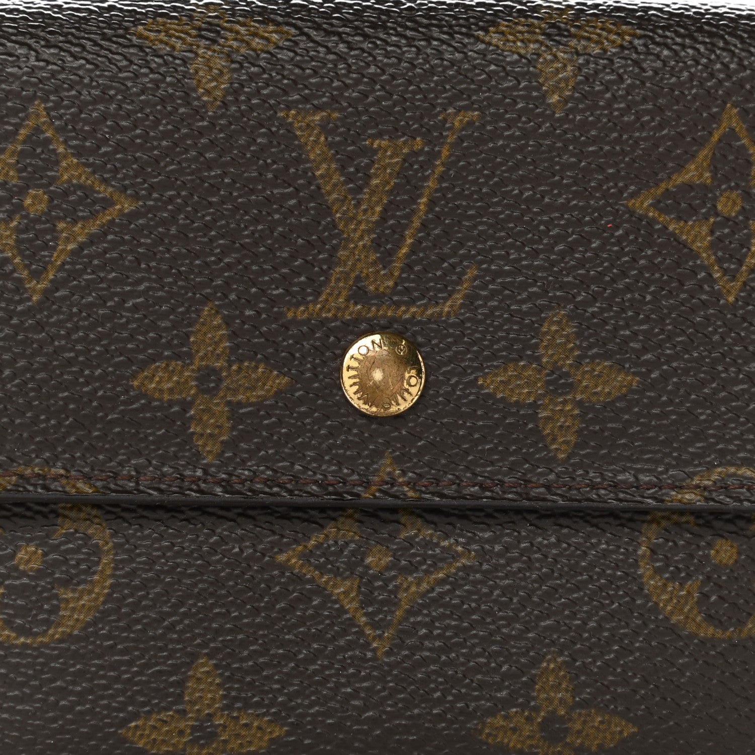 Louis Vuitton Monogram Porte-Monnaie Billets Cartes Credit Wallet 8 of 12