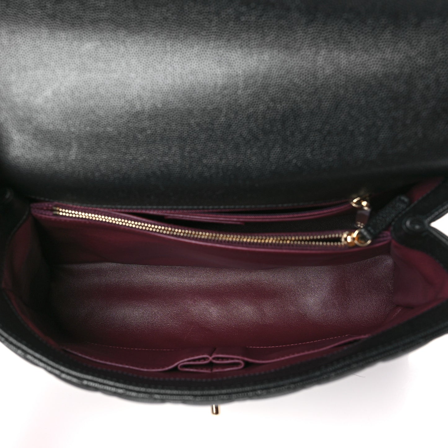 Caviar Quilted Medium Coco Handle Flap