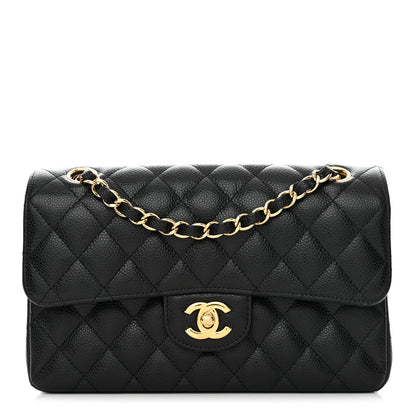 Chanel Caviar Quilted Small Double Flap Black 1 of 10