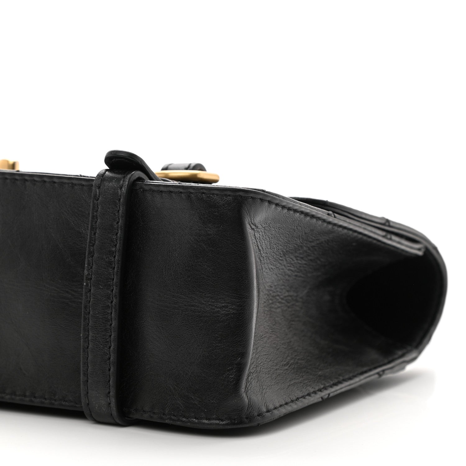 Chanel Aged Calfskin Quilted City School Flap Black 10 of 10