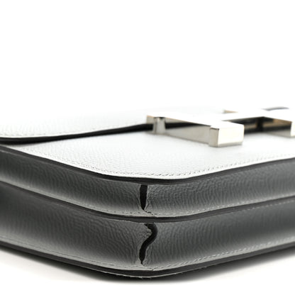 Hermes Epsom Constance 18 Bleu Glacier 9 of 10