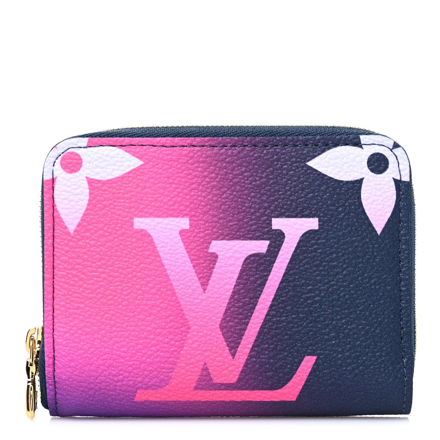 Monogram Giant Spring In The City Zippy Coin Purse Midnight Fuchsia