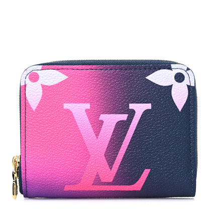 Louis Vuitton Monogram Giant Spring In The City Zippy Coin Purse Midnight Fuchsia 1 of 7