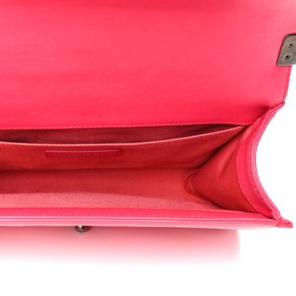 Chanel Patent Quilted Medium Boy Flap Pink 4 of 6