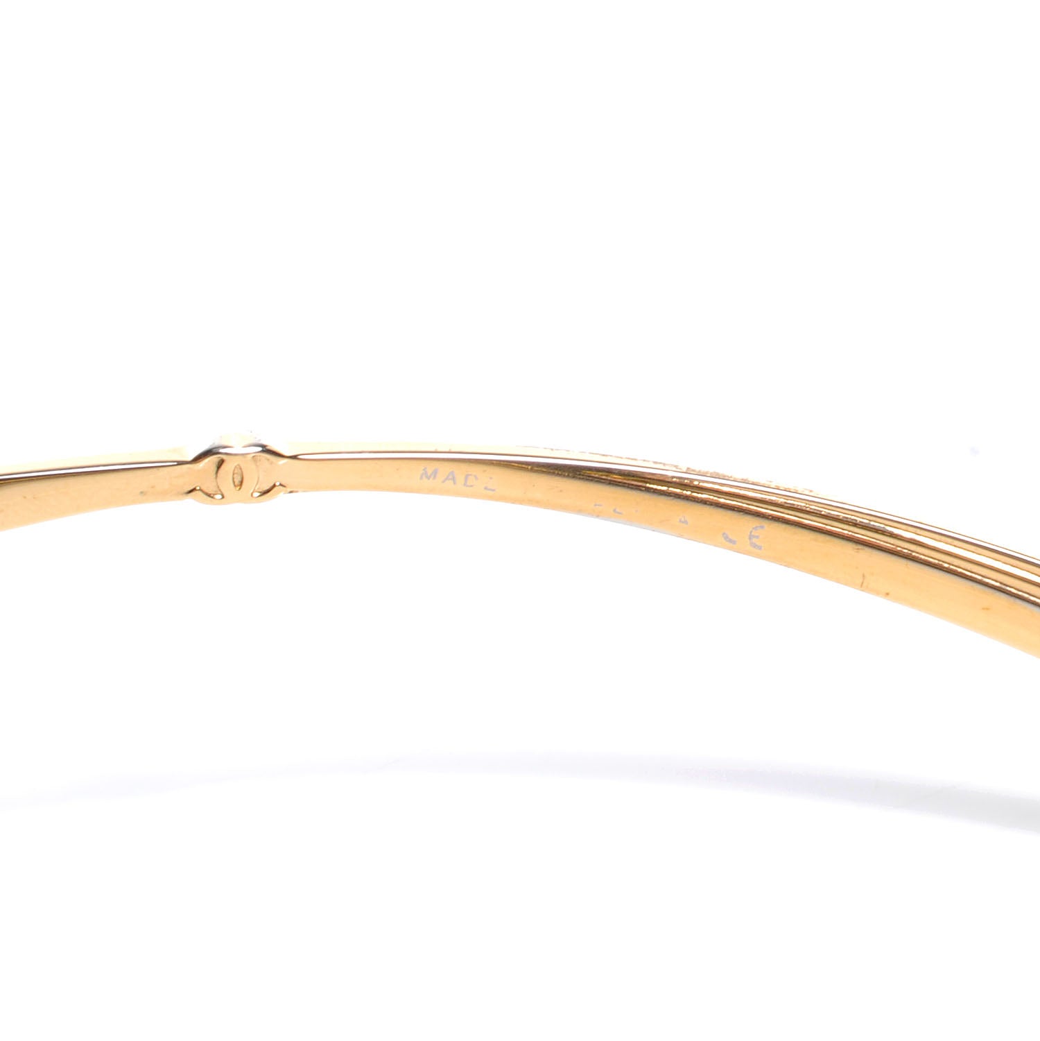 Chanel Acetate CC Sunglasses 5152 Black Gold 4 of 5