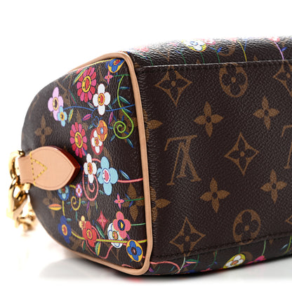 Louis Vuitton LV X TM Monogram Flowers Speedy Bandouliere 20 8 of 10