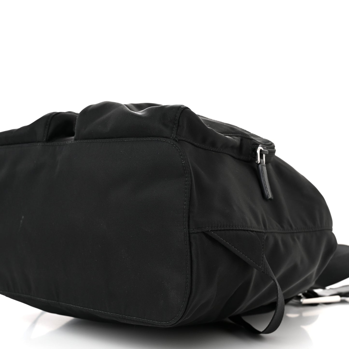 Tessuto Nylon Saffiano Vela Backpack Black