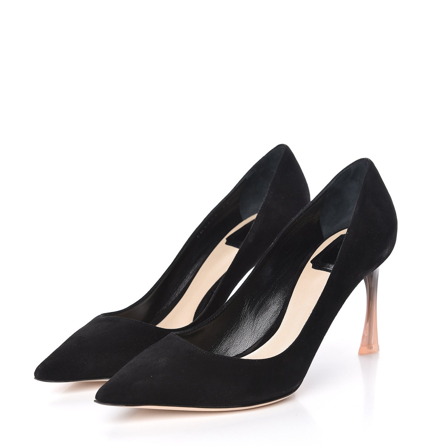 Suede Songe Pumps 38 Black