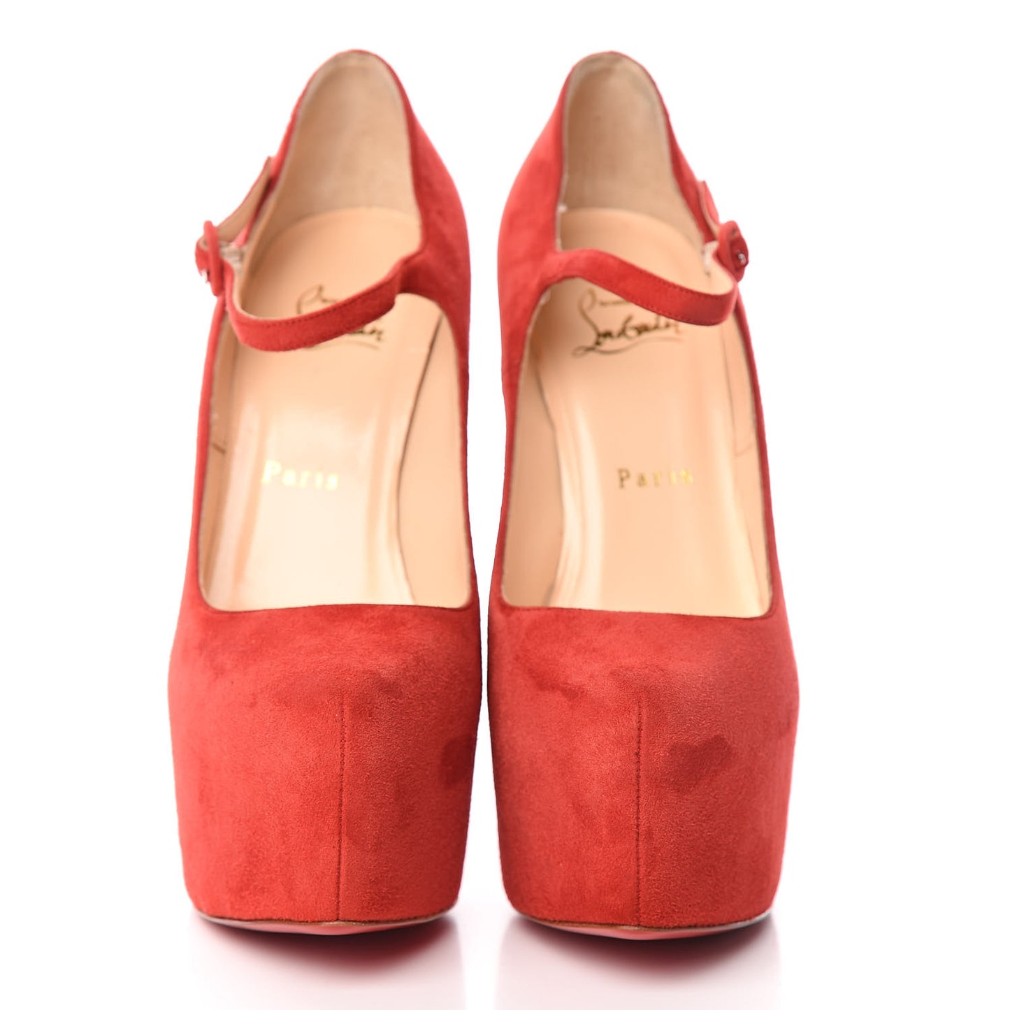 Veau Velours Lady Daf 160 Pumps 38.5 Red