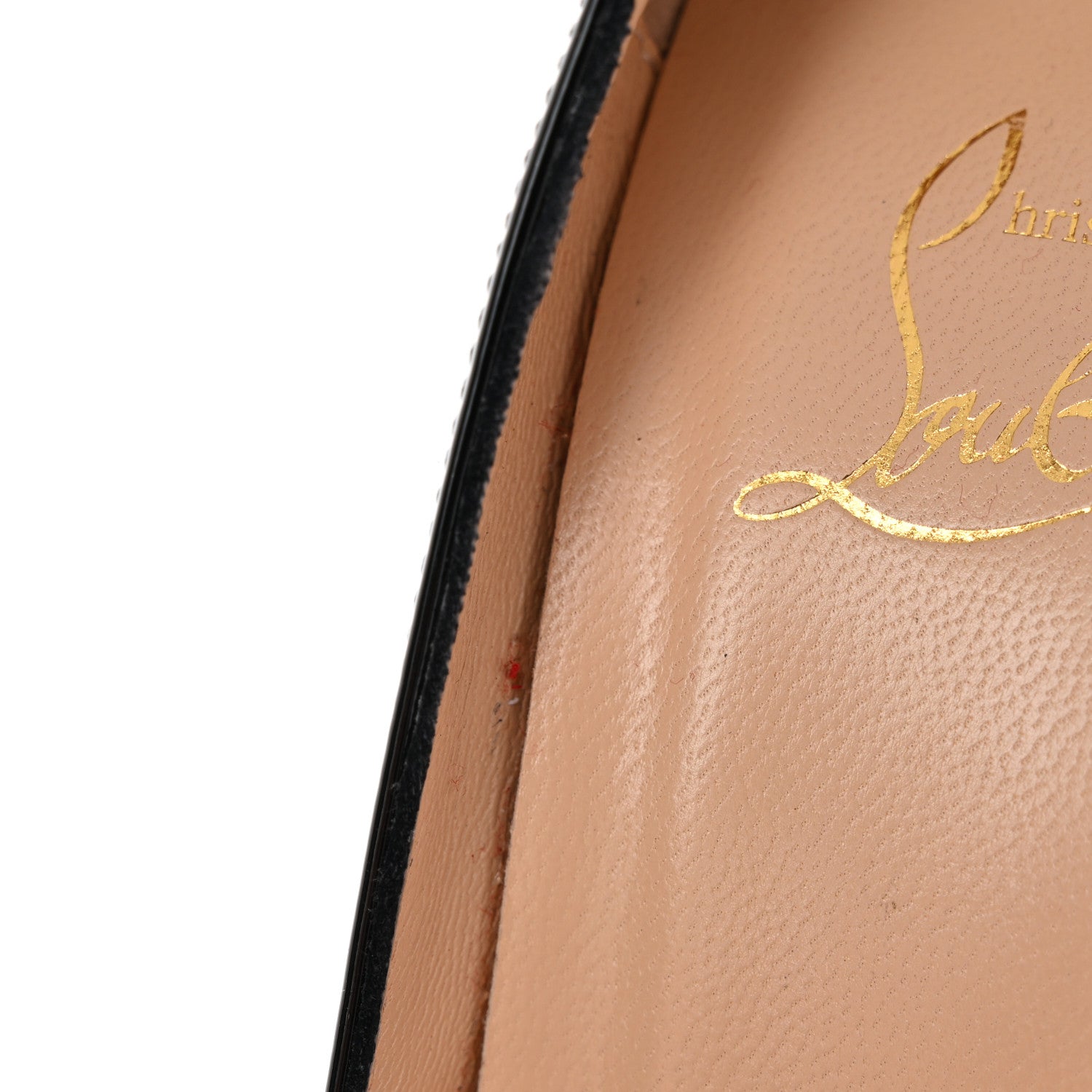 Christian Louboutin Patent Lady Peep 150 Pumps 38 Black 11 of 11