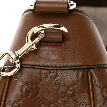 Gucci Guccissima Medium Emily Hobo Brown 15 of 18