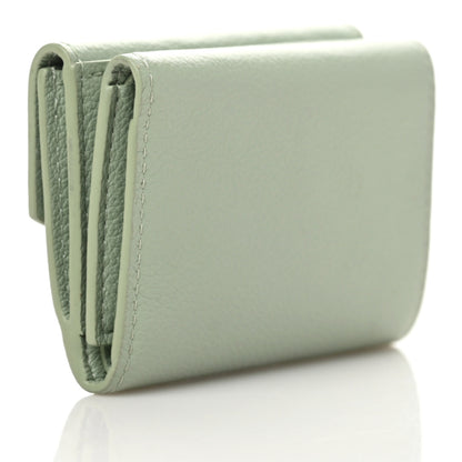 Louis Vuitton Calfskin Lockmini Wallet Jade 3 of 6