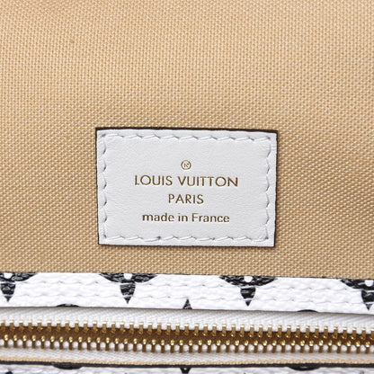 Louis Vuitton Monogram Giant Neverfull MM Kaki 7 of 9