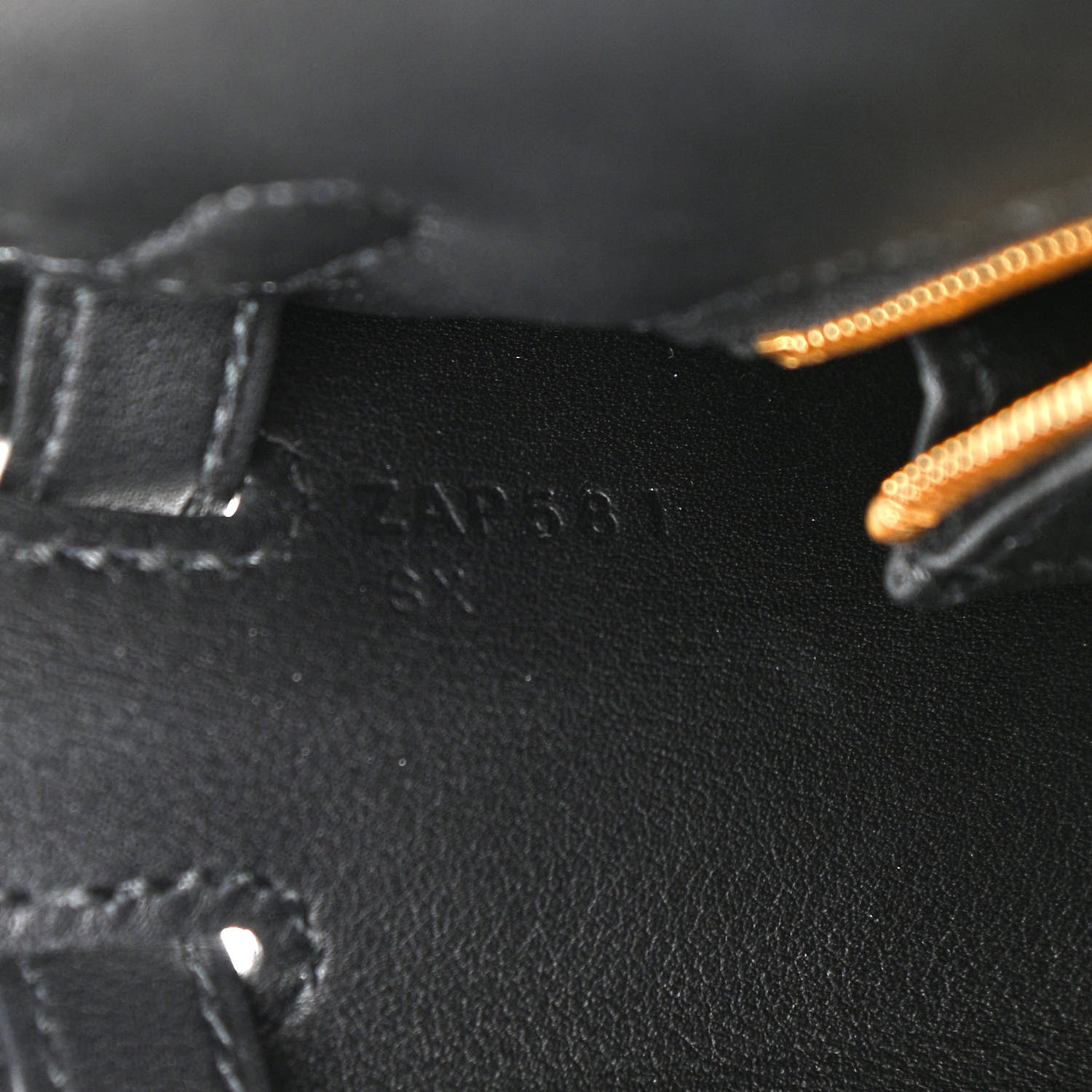 Hermes Swift Kelly Padded Sellier 25 Black 7 of 13